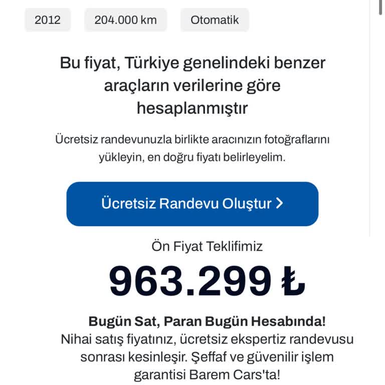 Arabama Düşük Fiyat Biçen Esnaftan Şikayetçiyim
