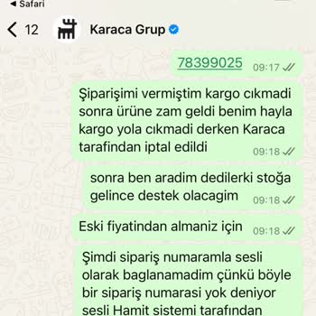 Siparişim İptal Edildi, Çözüm Yerine Şartlı İndirim Sunuldu
