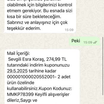 Siparişim İptal Edildi, Çözüm Yerine Şartlı İndirim Sunuldu