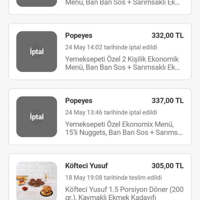 Siparişlerim Sürekli İptal Ediliyor, Mağdur Ediliyorum!