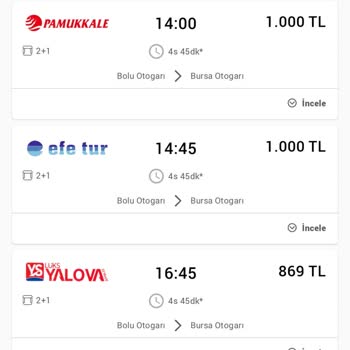 Bayram Öncesi Otobüs Bileti Fiyatlarının Artmasından Şikayetçiyim