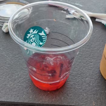 Berry Hibiscus İçeceğinde Hijyen Sorunu Ve Kurt Çıkması