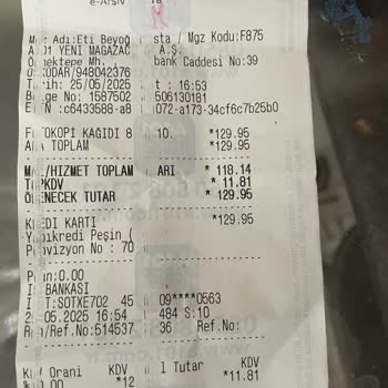 A101 Örnektepe Şubesinde Fiyat Farkı Ve Kasiyer İlgisizliği