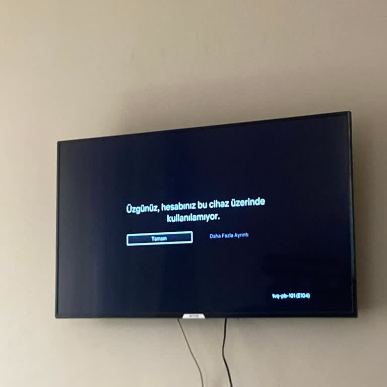 Onvo TV Netflix Hesabı Erişim Hatası Ve Güncelleme Sorunu