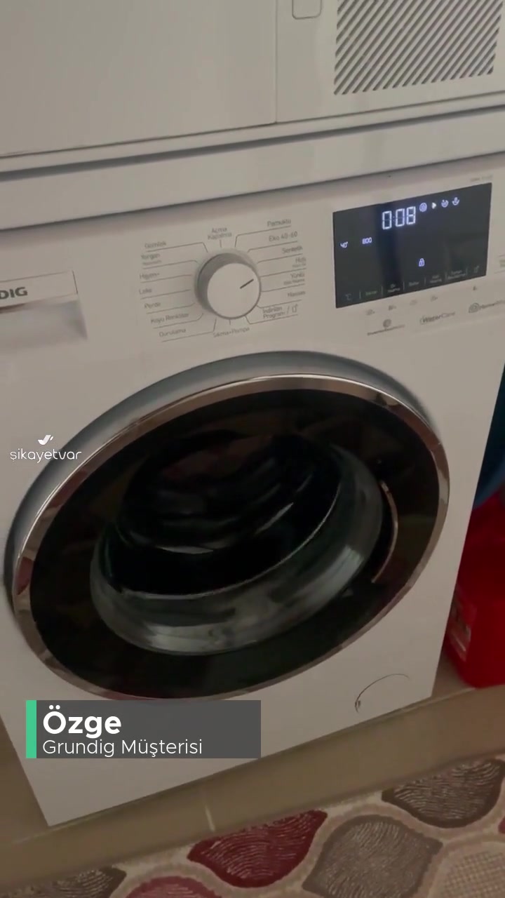Grundig Çamaşır Makinesi Ses Problemi videonun kapak resmi
