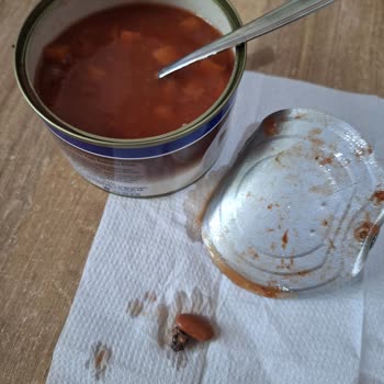 Bizim Vatan Konserve Barbunya İçinden Taş Çıkması Nedeniyle Güven Sorunu