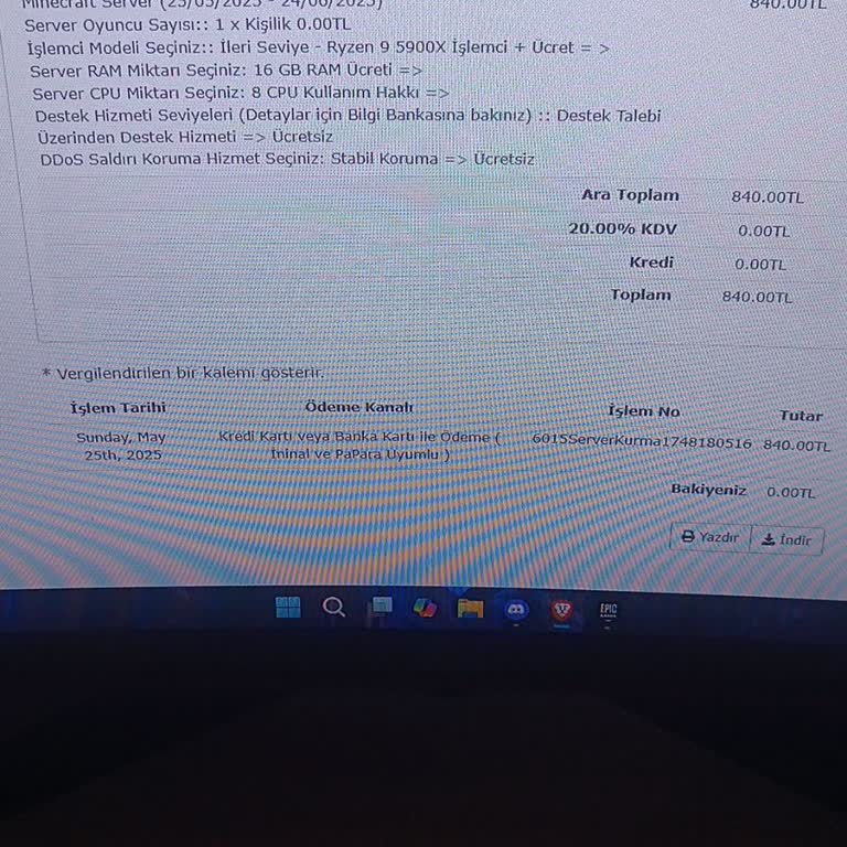 Ödeme Yapıldıktan Sonra Hizmet Ve İade Sorunu