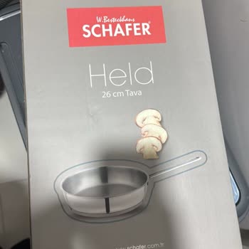 Aldığım Schafer Çelik Tava Kısa Sürede Paslandı Ve Deforme Oldu