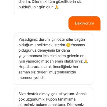 Yanlış Ve Kusurlu Ürün Sonrası Kupon Hakkım Verilmedi