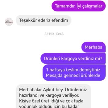 Para İadesi Ve Ürün Teslimatında Sürekli Oyalama