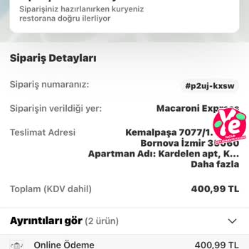Siparişim 1 Saat Geçmedi, Muhatap Bulamıyorum, İşime Geç Kaldım