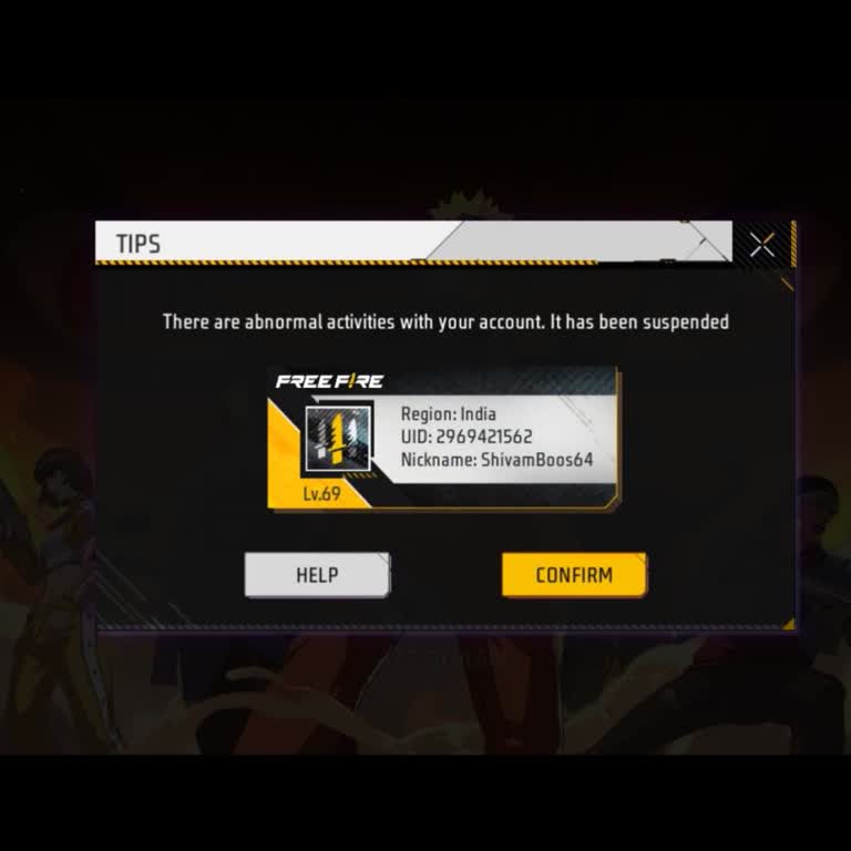 Help Me Unban My Garena Free Fire ID