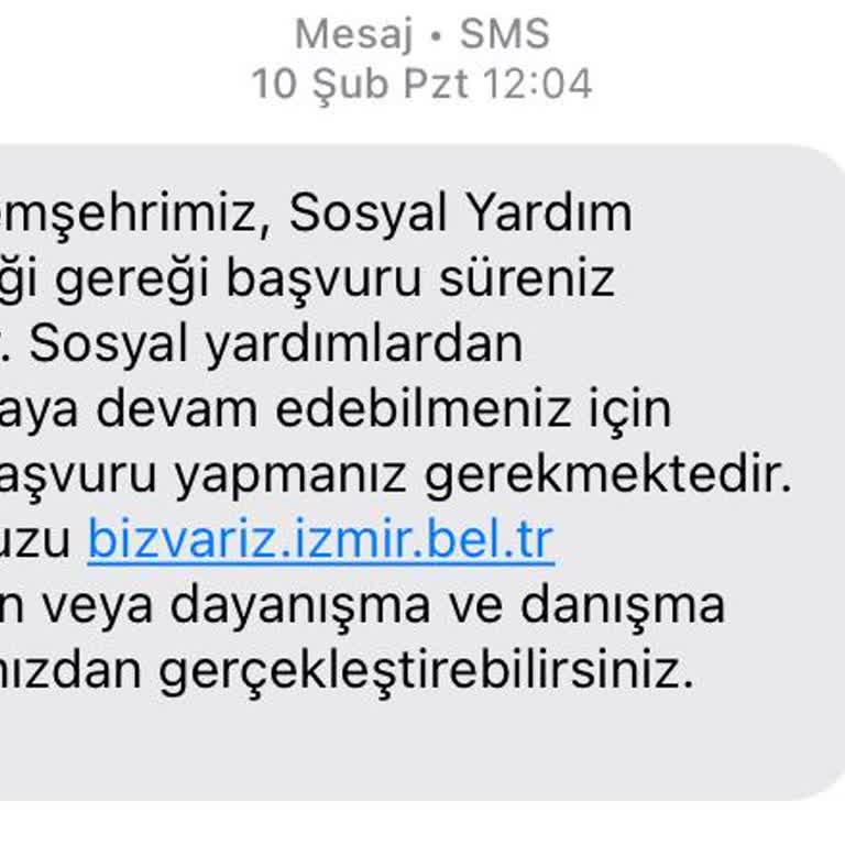 Sosyal Yardım Başvuruma 4 Aydır Geri Dönüş Yapılmadı
