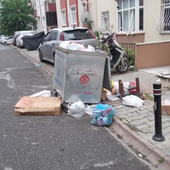 Evimizin Önündeki Çöp Konteynerinin Kaldırılmasını İstiyoruz