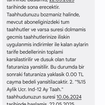 Cayma Bedeli 0 TL Denildi 795 TL Fatura Geldi Şaşkınlık Ve Mağduriyet Yaşadım