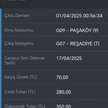 Kuzey Marmara Otoyolu Geçiş İhlali Bildirimi Ve Cezası Hakkında Bilgilendirme Eksikliği
