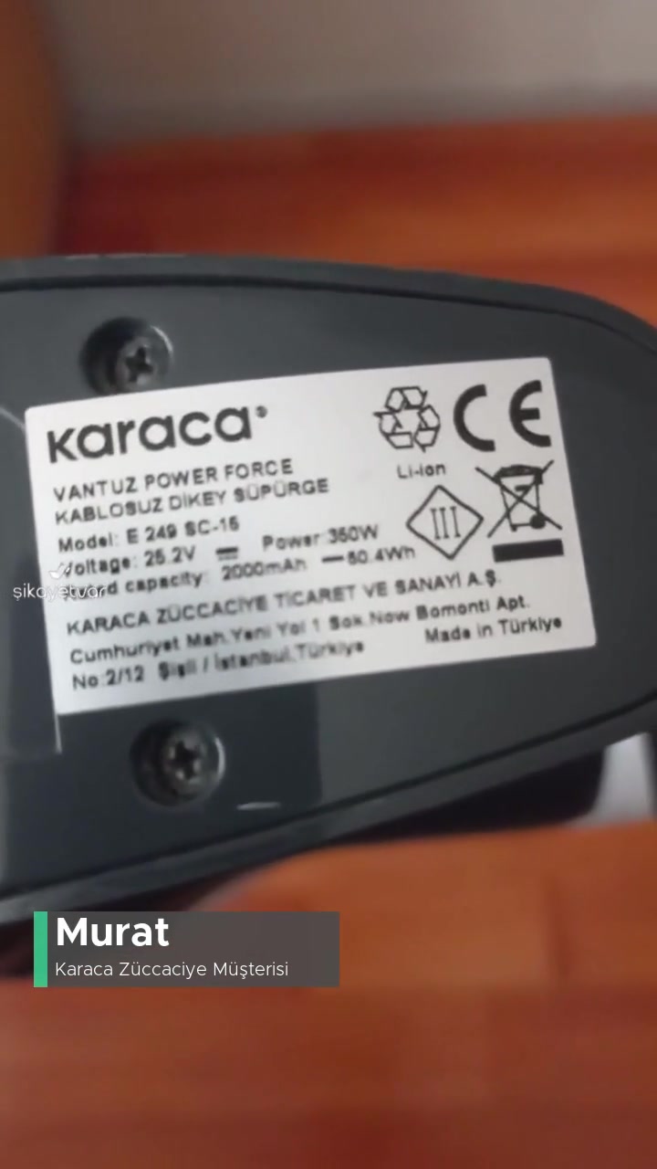 Karaca Dikey Süpürge Başlık Hortumu Yırtığı videonun kapak resmi