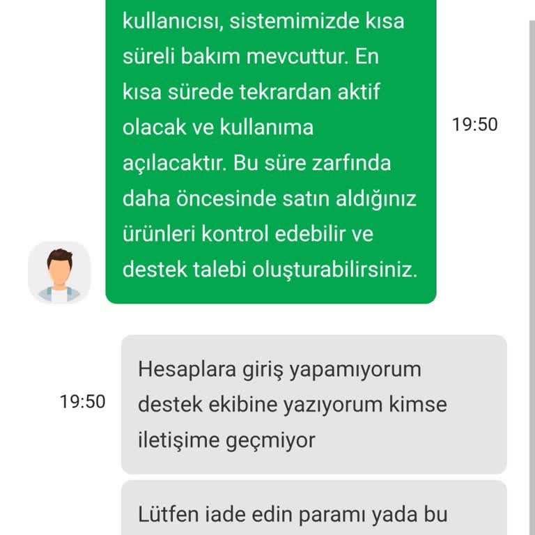 Aldığım Hesaplar Sorunlu, Destek Cevap Vermiyor!