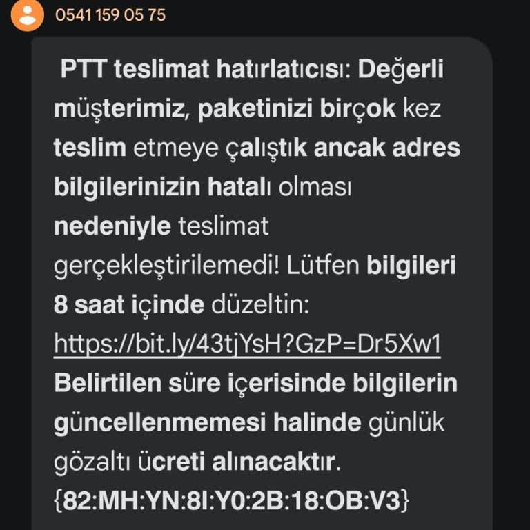 Yetkisiz Kişiler Tarafından PTT Adına Grup Kurulması Ve Adres Bilgisi Talebi
