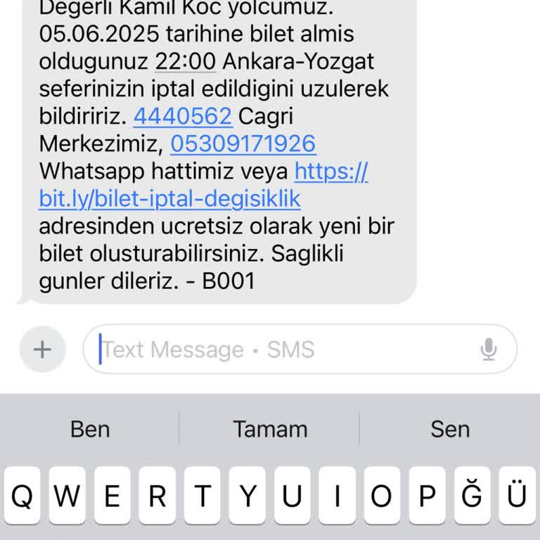 Bayram Öncesi Sefer İptali Ve Para İadesi Sorunu Mağduriyeti