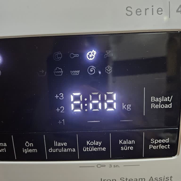 Bosch Çamaşır Makinesinde Sürekli Uyarı Ve Sıkma Sorunu Yaşıyorum