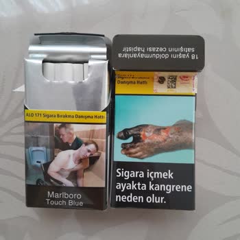 Migros'tan Aldığım Marlboro Touch Blue'nun Orijinalliğinden Şüpheliyim