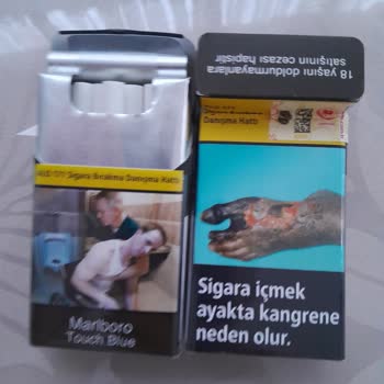 Migros'tan Aldığım Marlboro Touch Blue'nun Orijinalliğinden Şüpheliyim