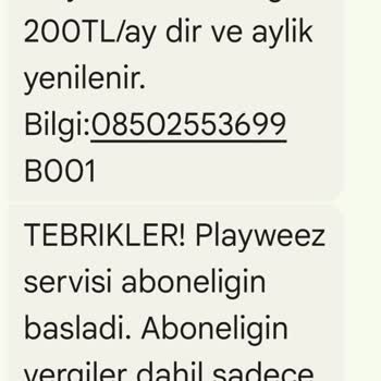 Bilgim Dışında Yapılan Abonelik Ve Faturama Yansıtılan Ücret