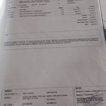 Ek Garanti Kapsamında Hizmet Alamama Ve Yüksek Servis Ücreti