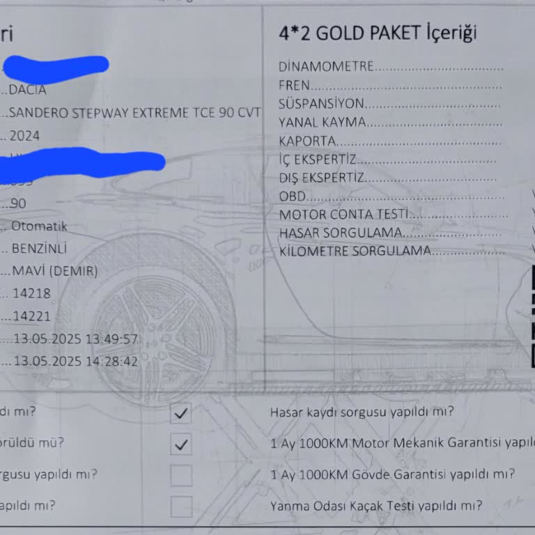 Ekspertiz Hizmetinde Eksik Ve Yapılmayan Kontroller!