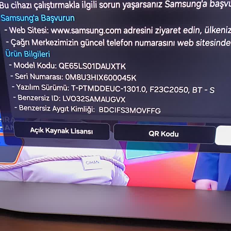 Satın Aldığım Samsung TV'de Sürekli İnternet Ve Kurulum Sorunları