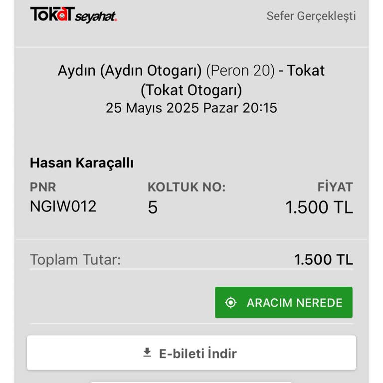 Sefer Saati Değişikliği Ve İlgisiz Müşteri Hizmeti Nedeniyle Mağduriyet