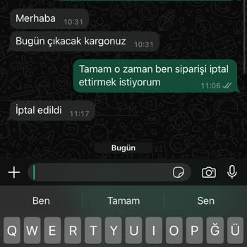 İptal Edilen Siparişime Rağmen Kargo Gönderildi Ve Suçlu Ben Oldum