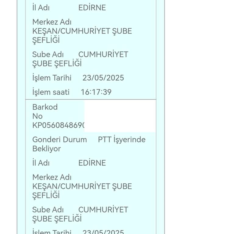 PTT Kargo Engelli Hasta Bezimi Adres Eksikliğiyle Teslim Etmiyor