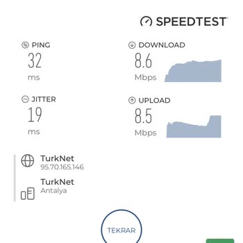 TurkNet'te Düşük Hız Ve Sürekli Bağlantı Kopması Sorunu