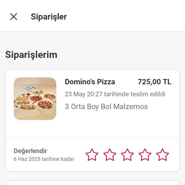 Siparişin Geç Teslim Edilmesi Ve Uygulama Hatası