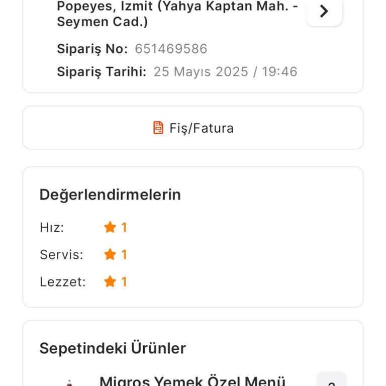 Siparişim Teslim Edilmedi, Ücret İadesi Ve Müşteri Hizmetleri Sorunu