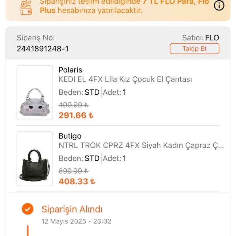 FLO Siparişim 13 Gündür Hazırlanıyor Mağdur Oldum