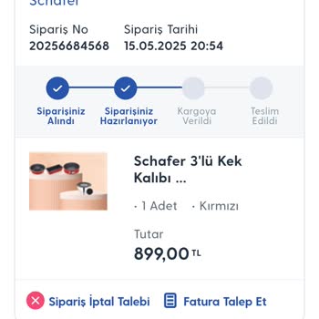 Turkcell Pasajdan Alınan Kek Kalıbı 10 Gündür Kargoya Verilmedi Müşteri Hizmetleri Yetersiz