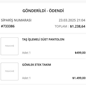 İade Edilen Siparişlerimin Ücreti İki Ay Geçmesine Rağmen Hala Ödenmedi