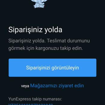 Siparişimiz Gönderilmedi, Takip Bilgileri Yanıltıcı