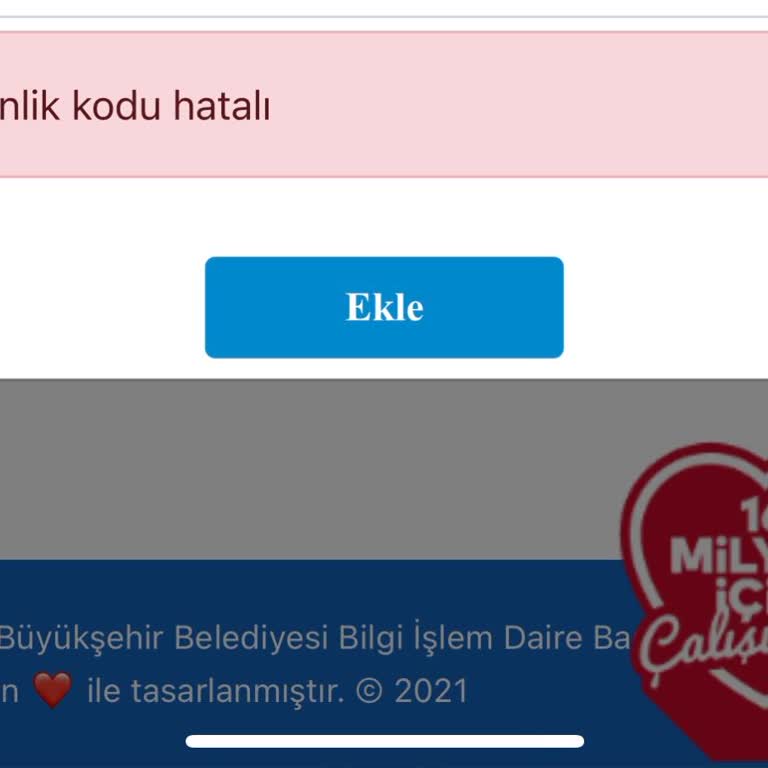 SEDAP Başvurusunda Güvenlik Kodu Hatası Ve Bilgi Girişi Sorunu