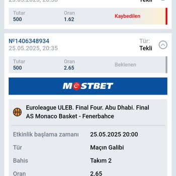 Mostbet Kuponlarım Sonuçlanmıyor, Müşteri Hizmetleri Sürekli Oyalıyor