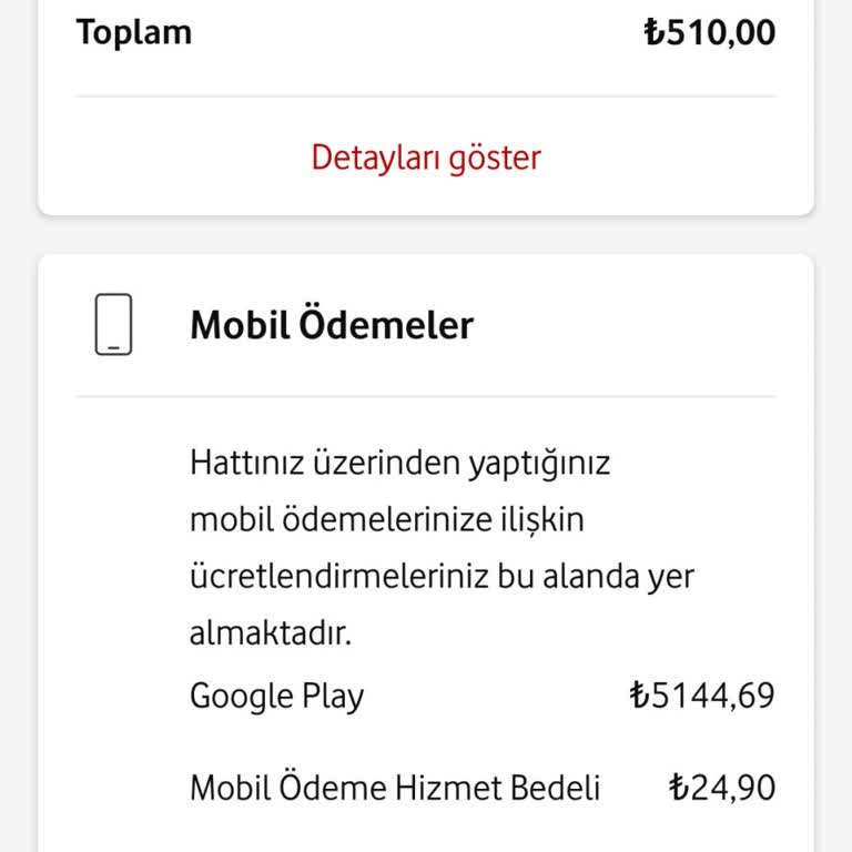 Çocuğumun Yaptığı Mobil Ödemelerle Faturam Fırladı
