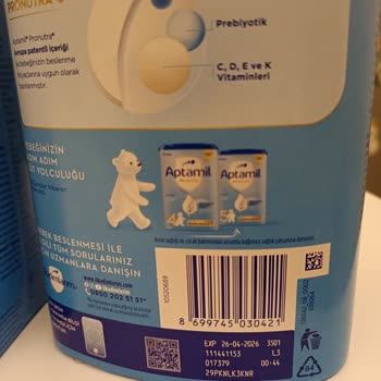 Aldığım Aptamil Mamanın Tadı Ve Kokusu Bozuk, Çocuğum İshal Oldu