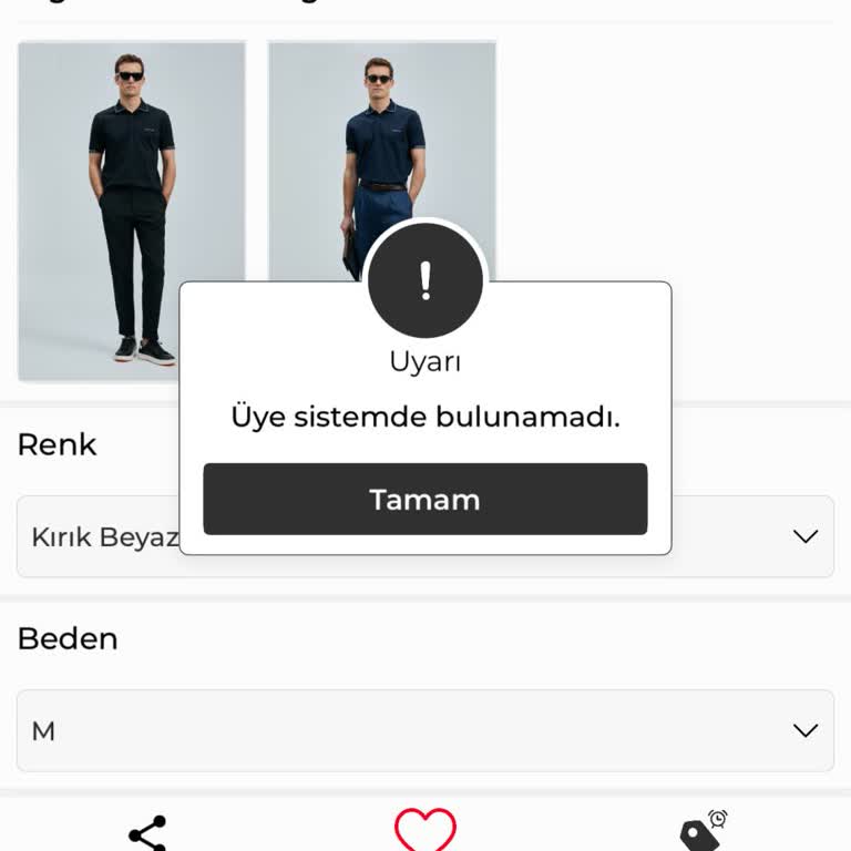 Sipariş Veremiyorum: 'Üye Sisteminde Bulunamadı' Hatası