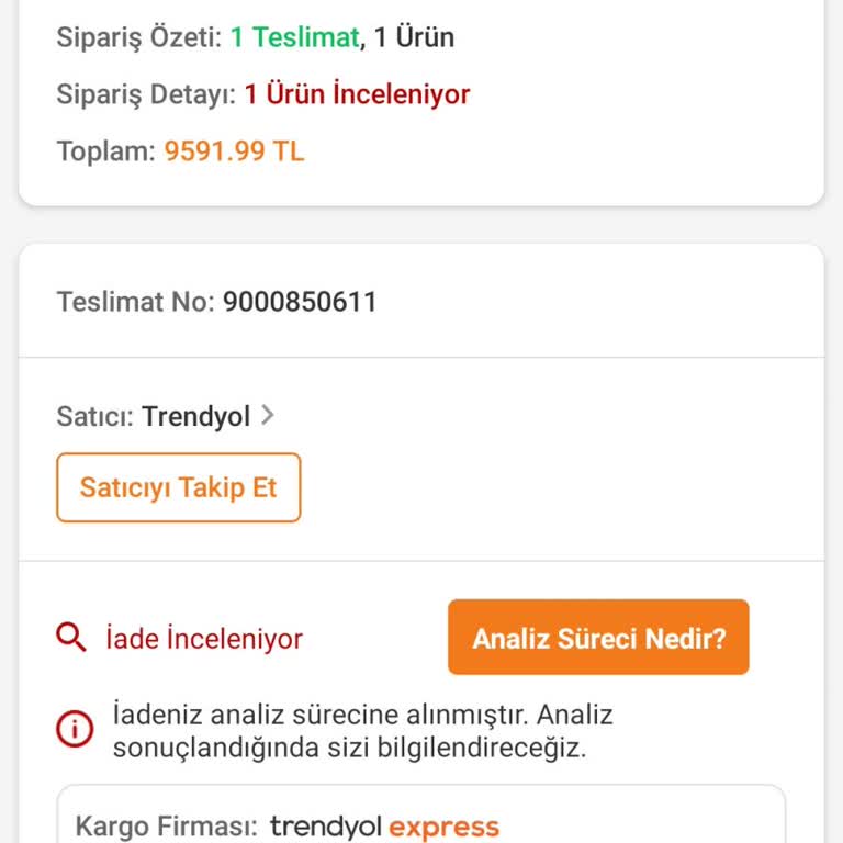 Düdüklü Tencere İade Sürecinde 4 Aydır Sonuç Alamıyorum