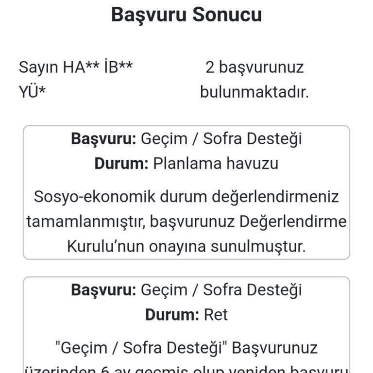 İBB Yardım Başvuruma 2 Yıldır Dönüş Yapılmadı