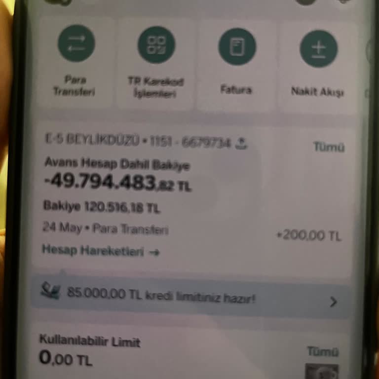 Garanti Hesabımda 50 Milyon TL'lik Bloke Nedeniyle Mağduriyet Yaşıyorum