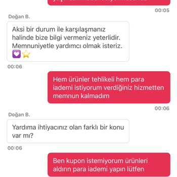 Geç Gelen Ve Eksik Siparişe Yetersiz Çözüm